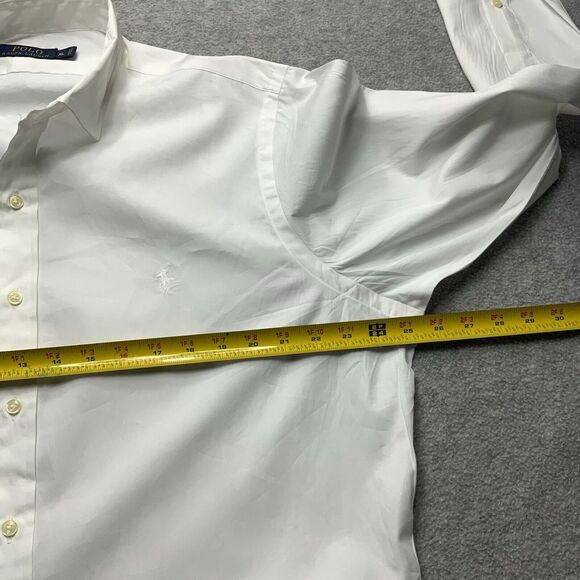 Polo Ralph Lauren Shirt Button Up Mens XL White Pony Classic Cotton New - Picture 5 of 11
